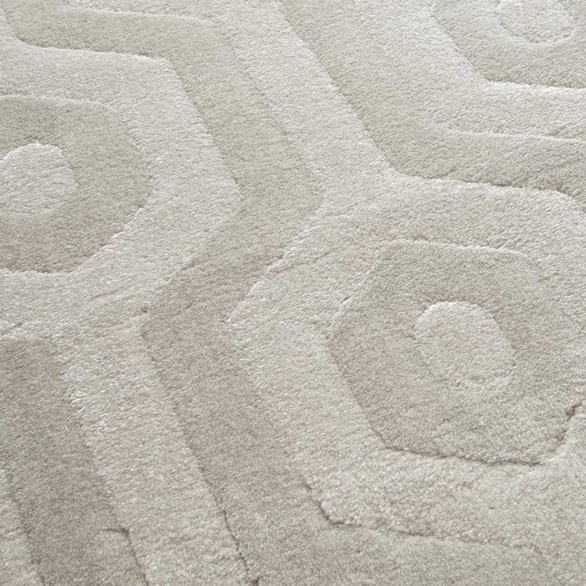 Tapis salon et chambre tissé motif fresque LUCEN 2 — vue 4