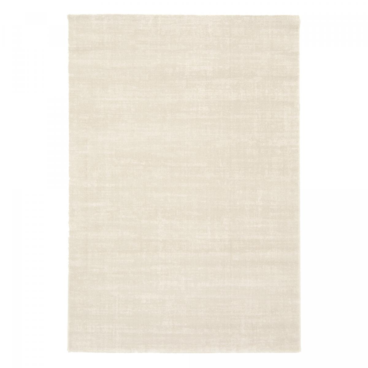 Tapis salon et chambre tissé motif uni LUCEN 5