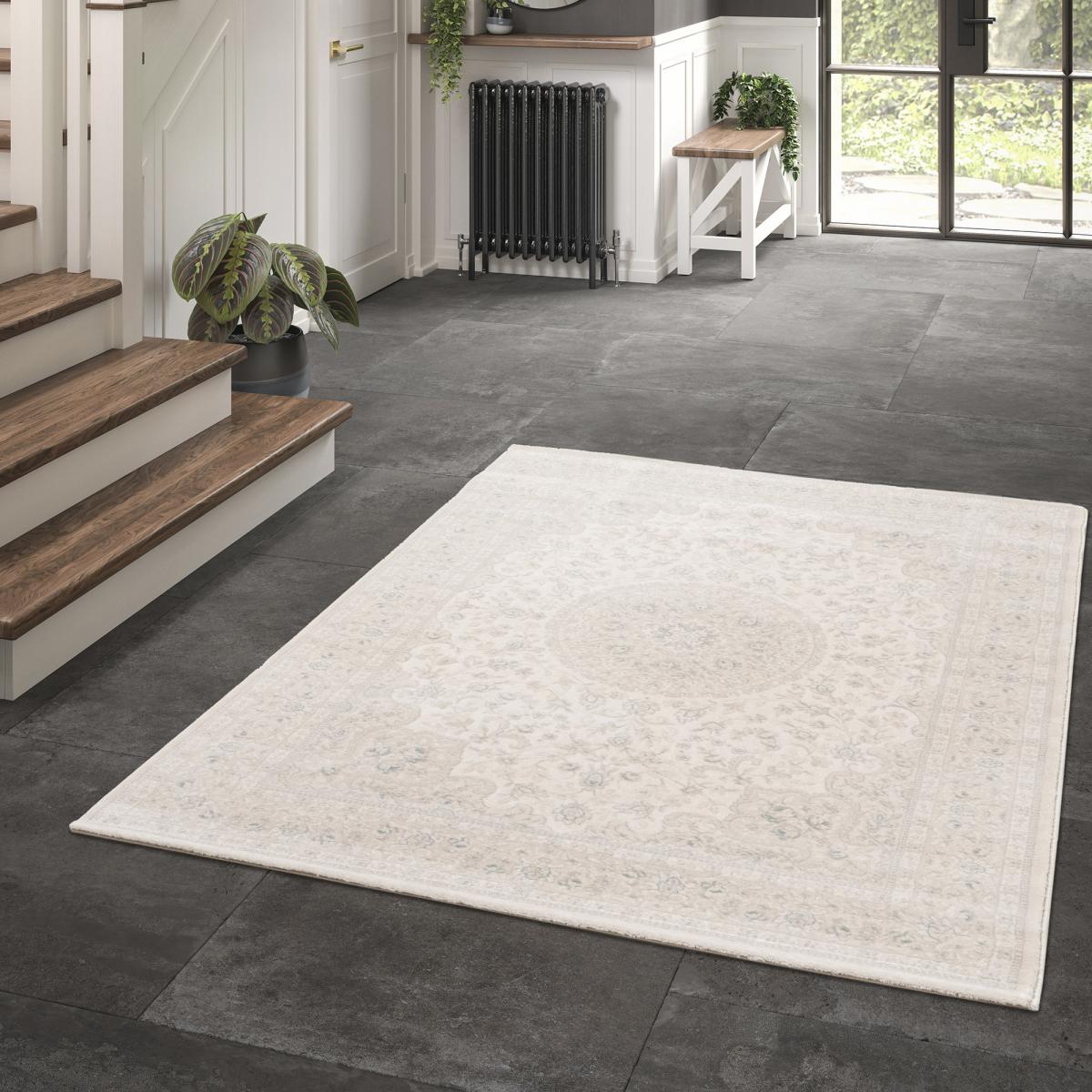 Tapis salon et chambre tissé motif oriental LUCEN 7 — vue 3