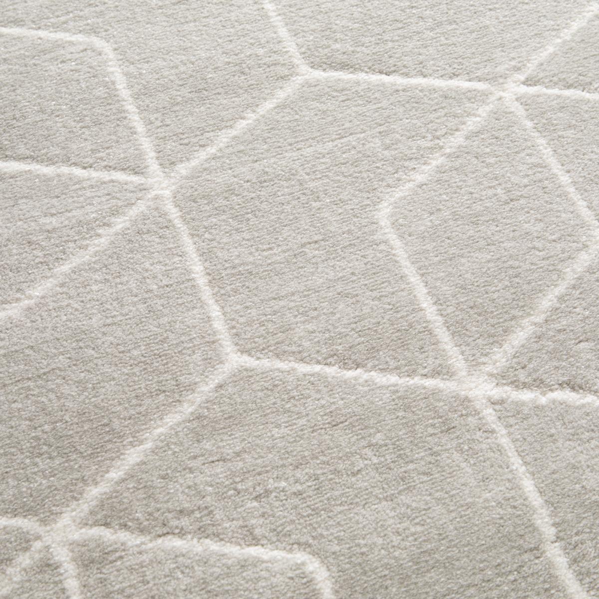 Tapis salon et chambre tissé motif abstrait LUCEN 8 — vue 4