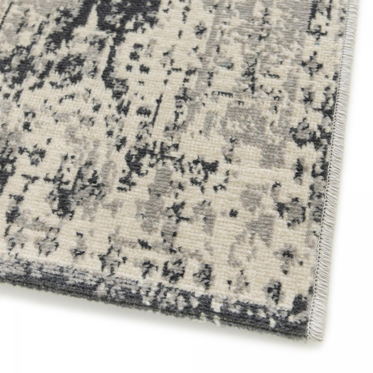 Tapis salon et chambre tissé motif oriental LUMIN 1 — vue 5