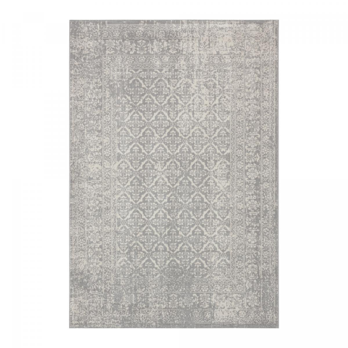 Tapis salon et chambre tissé motif ethnique LUMIN 4