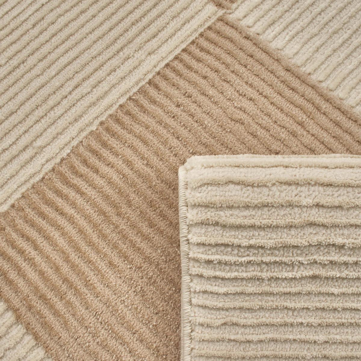 Tapis pour une chambre ou une entrée tissé motif géométrique LUNKIN 5 — vue 5