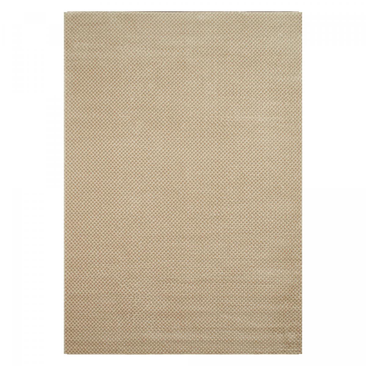 Tapis pour une chambre ou une entrée tissé motif faux uni LUNKIN 6