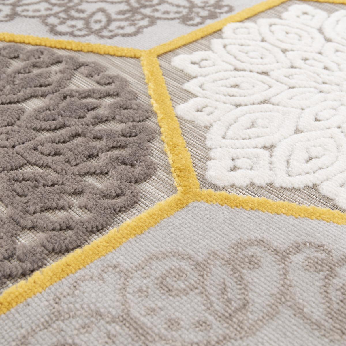 Tapis extérieur tissé kilim rectangle LUXORA 2 — vue 5