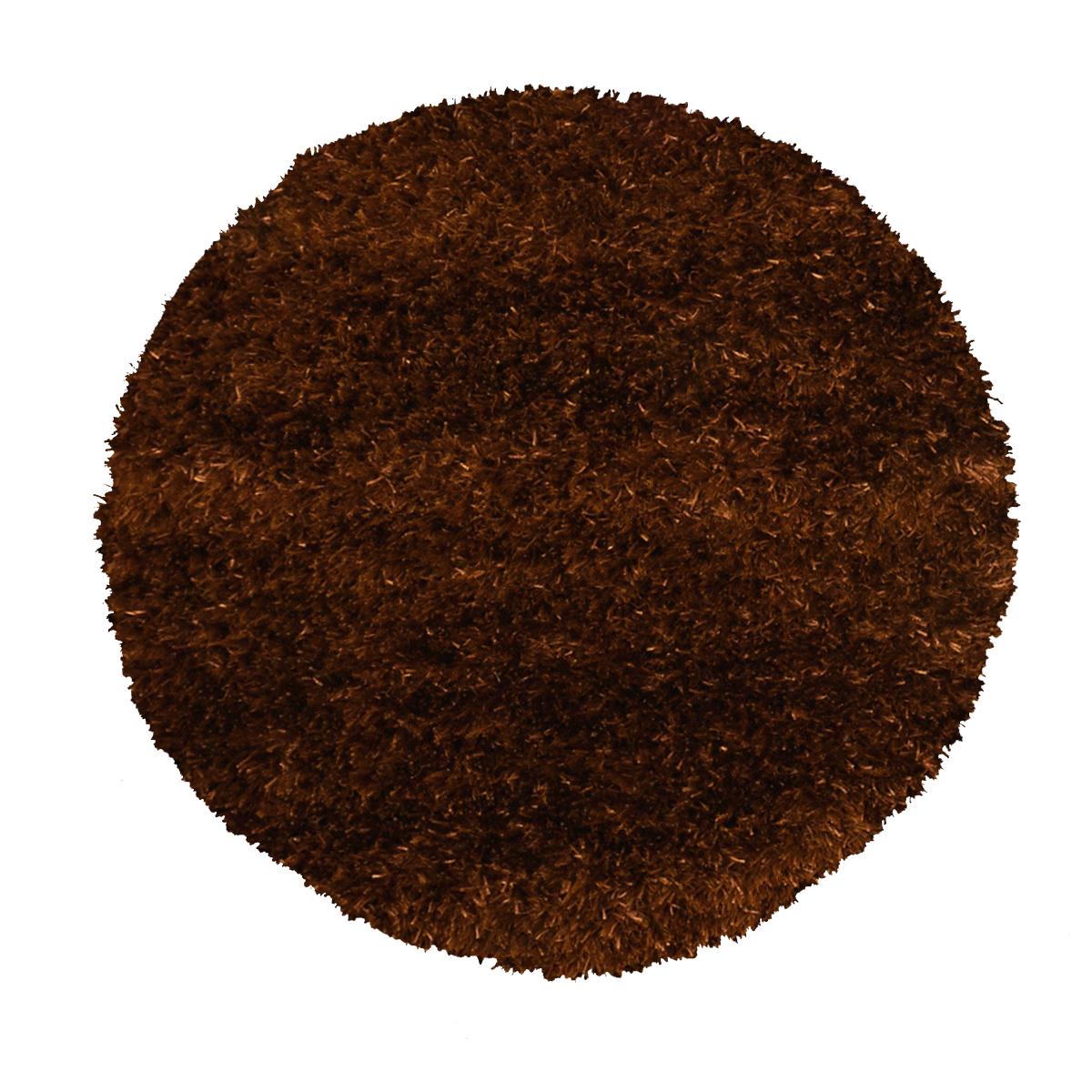 Tapis shaggy fait main motif uni MALAIDORY