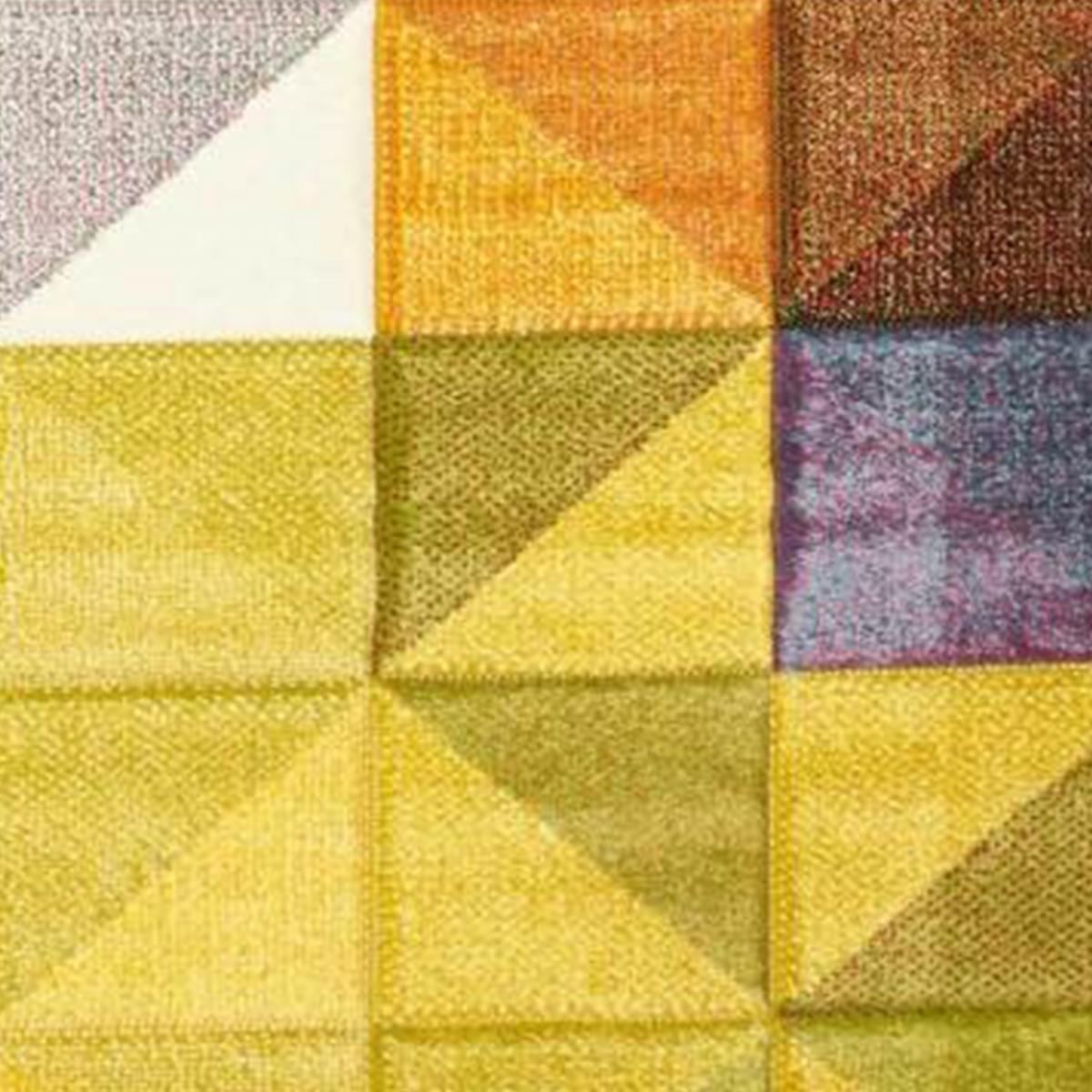 Tapis salon et chambre tissé motif géométrique LYN8 MARIX — vue 6