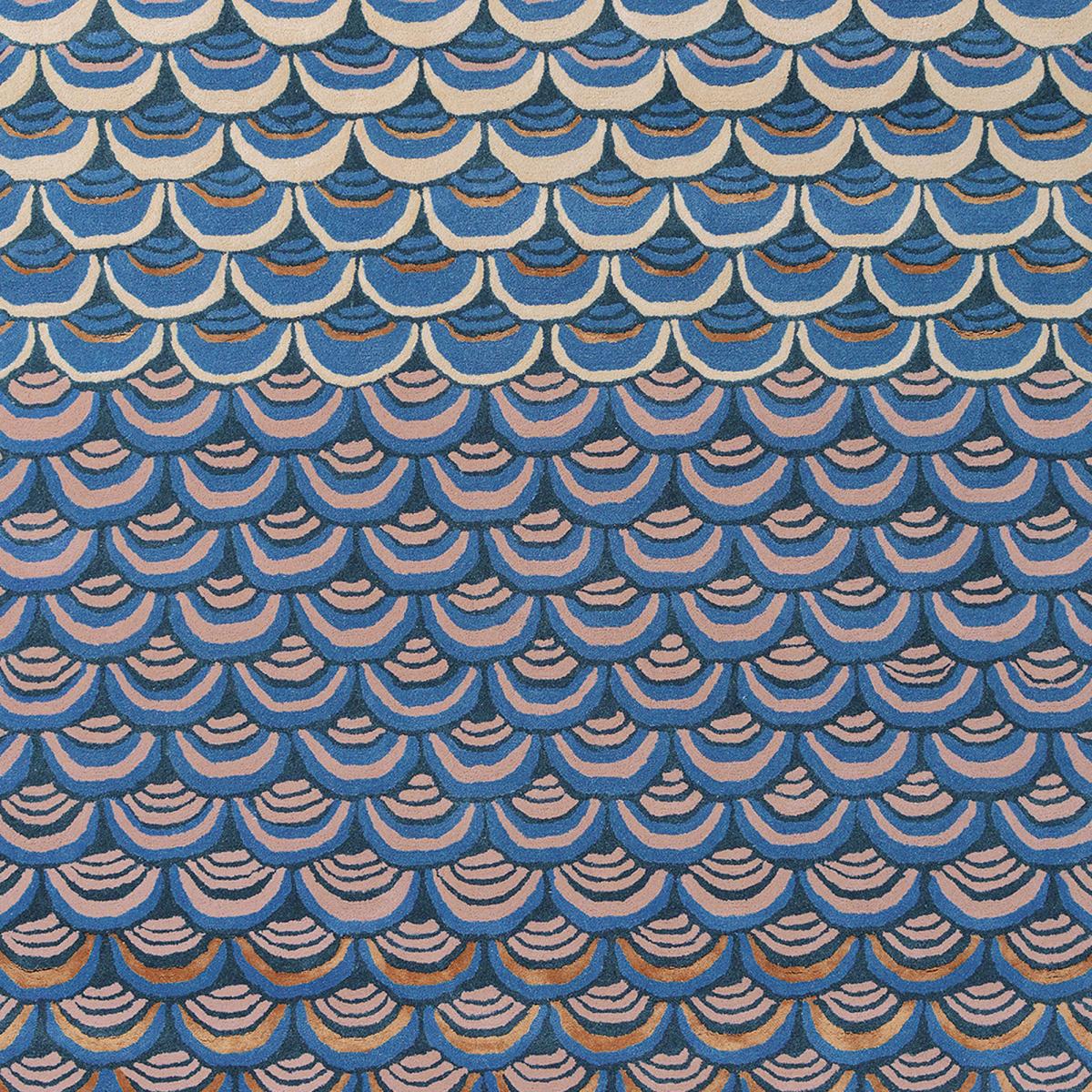 Tapis salon et chambre fait à la main en laine MASQUARADE — vue 4