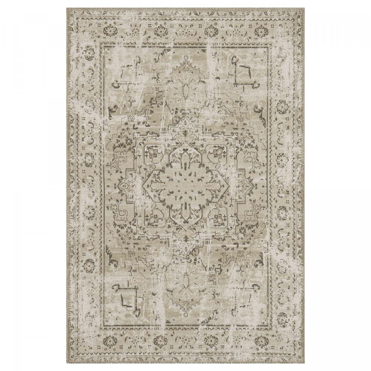 Tapis orient tissé motif classique MEDAILLON