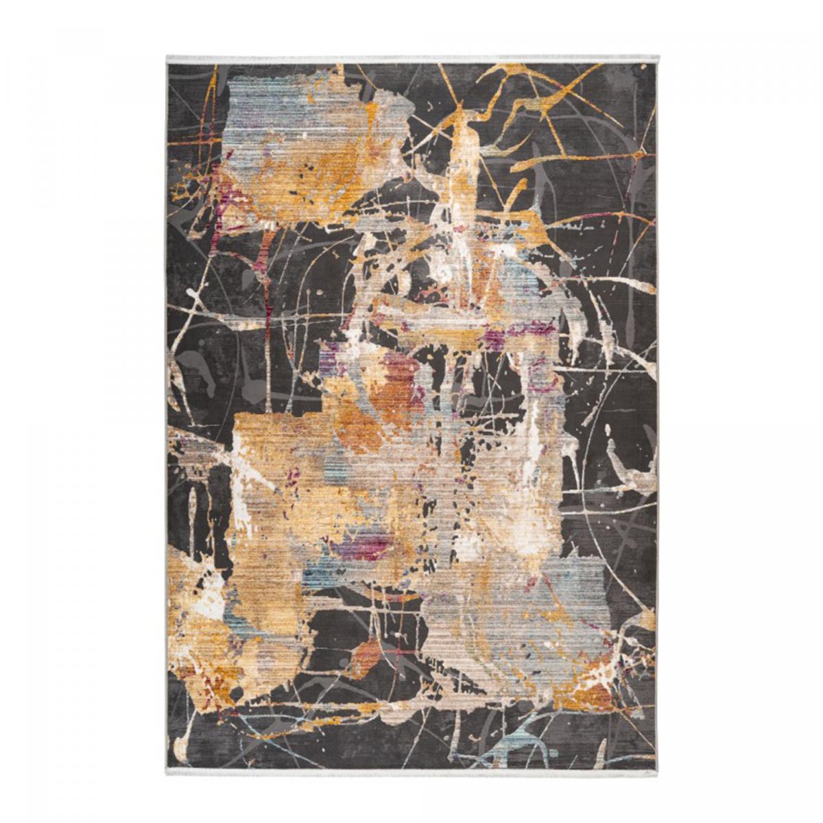 Tapis salon et chambre tissé motif abstrait ARTI 3