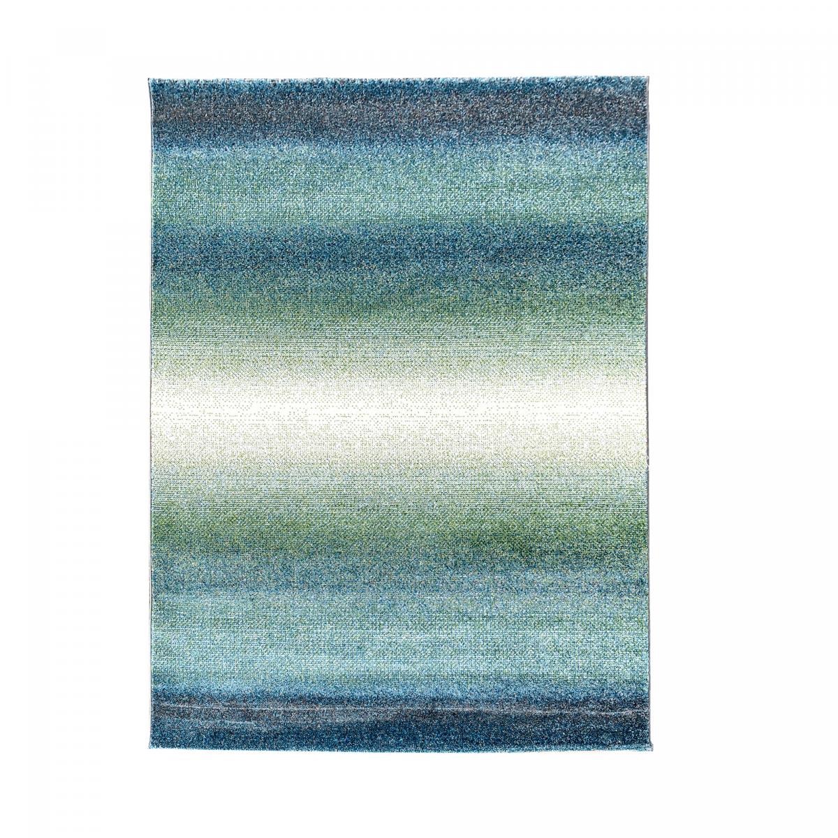 Tapis chambre tissé motif géométrique BRADO