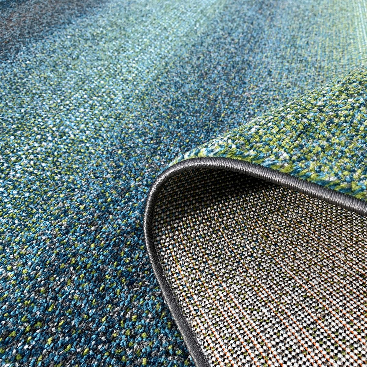 Tapis chambre tissé motif géométrique BRADO — vue 4