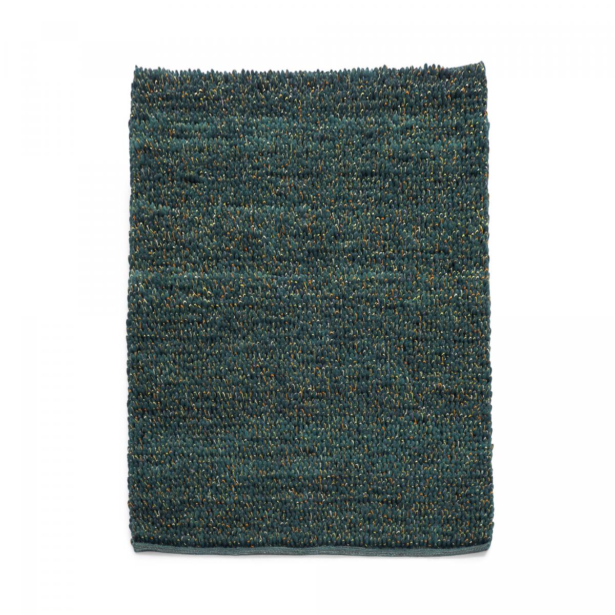 Tapis salon et chambre tissé en laine motif uni COBLE