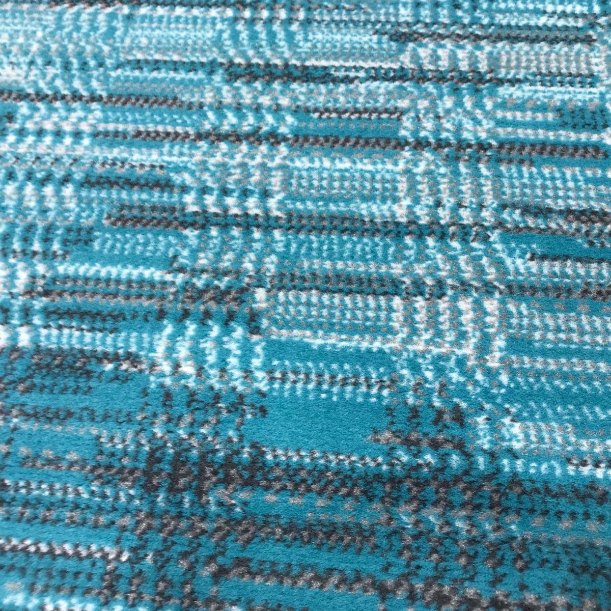 Tapis entrée tissé motif géométrique LYN1 GEOFLOU — vue 5