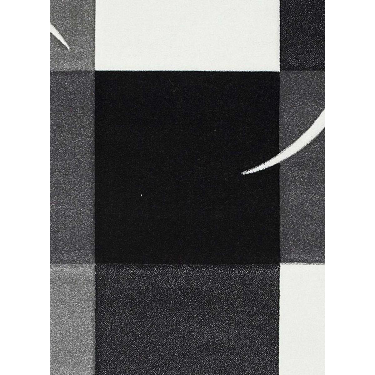 Tapis salon et chambre tissé motif géométrique ABSTRATA — vue 5