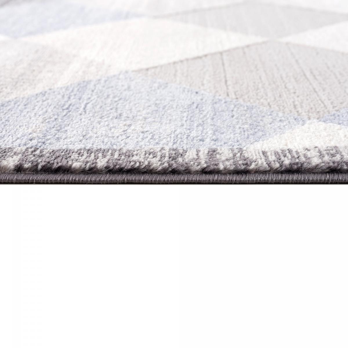 Tapis salon et chambre tissé motif géométrique HARLE — vue 5