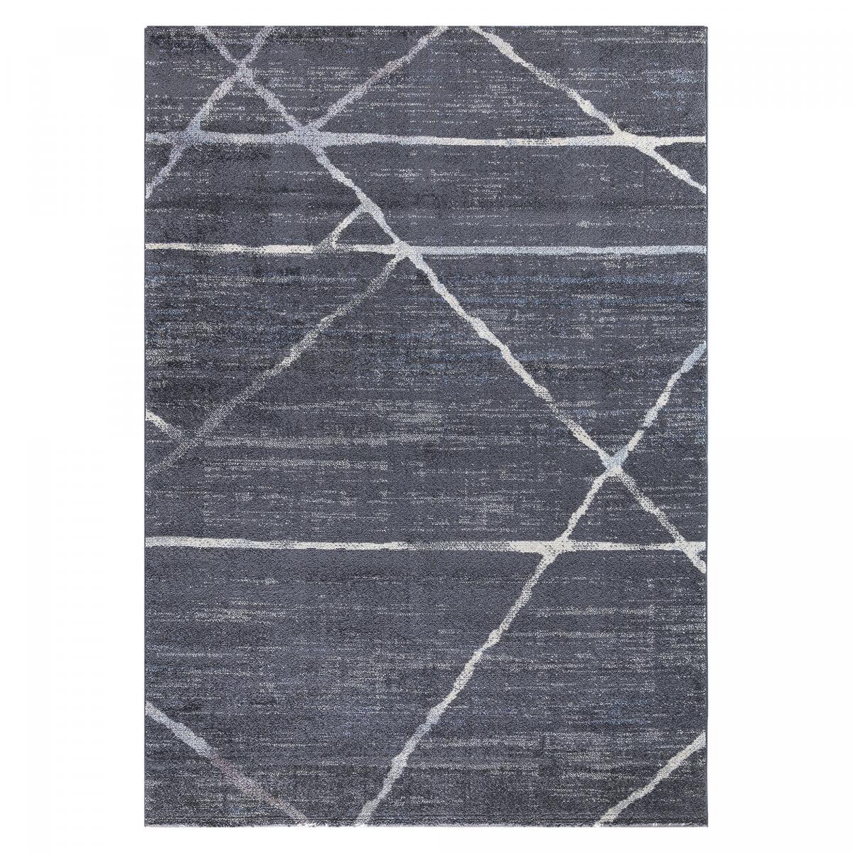 Tapis Chambre tissé motif géométrique LUXURY