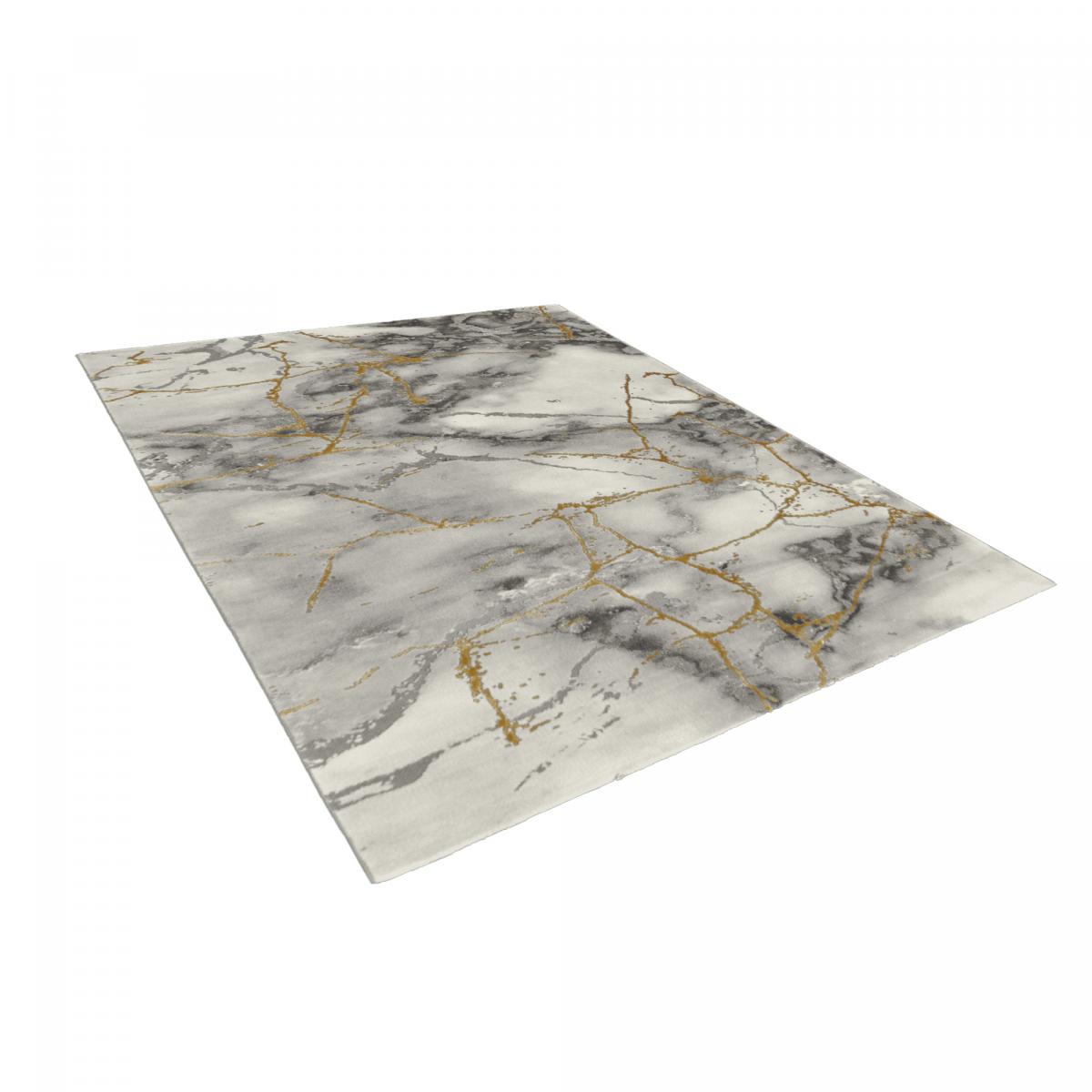 Tapis Chambre tissé motif abstrait MARBAL — vue 5