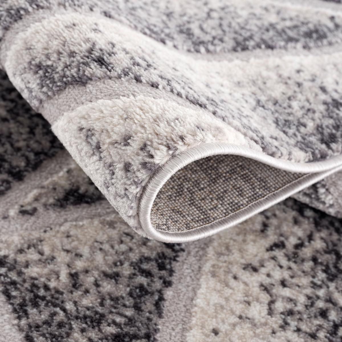 Tapis salon et chambre tissé motif géométrique ORI — vue 5