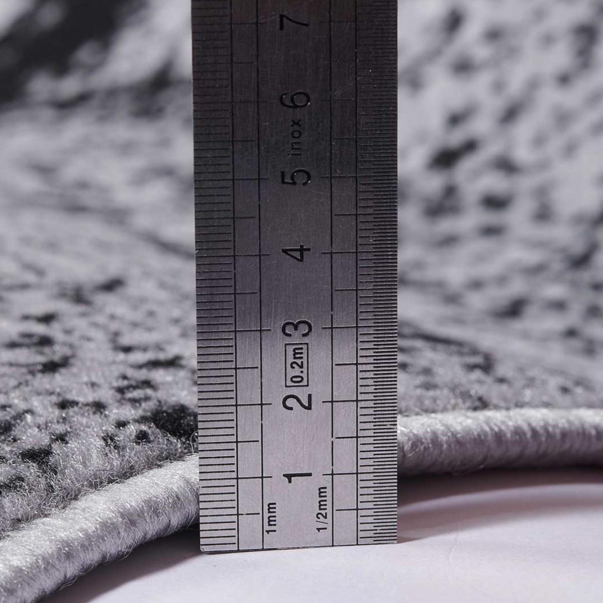 Tapis salon et chambre tissé motif abstrait LYN1 TABLO — vue 4