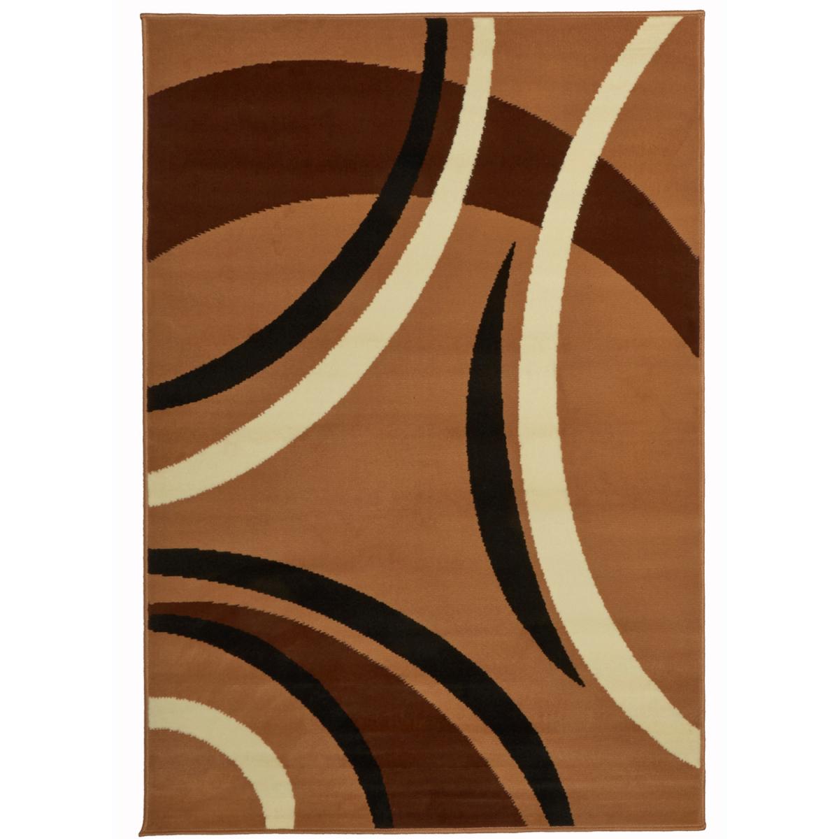 Tapis chambre tissé motif rond LYN1 JOYLE