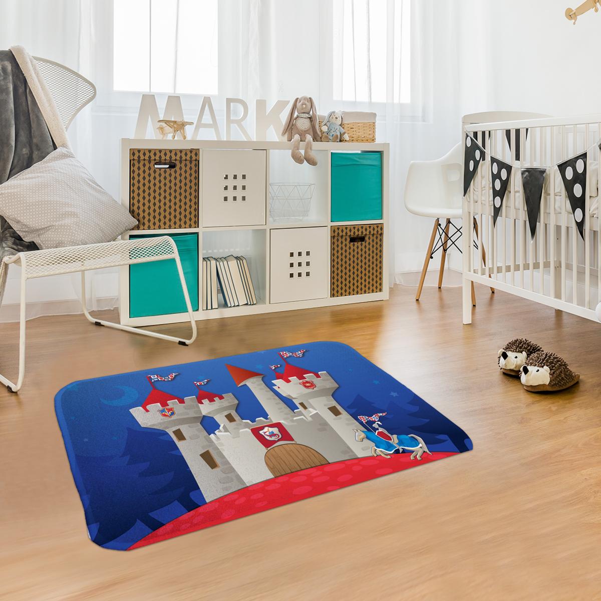 Tapis enfant tissé DOUX CAS — vue 3