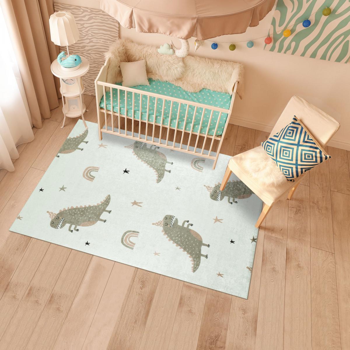 Tapis enfant tissé MONSTRO — vue 3
