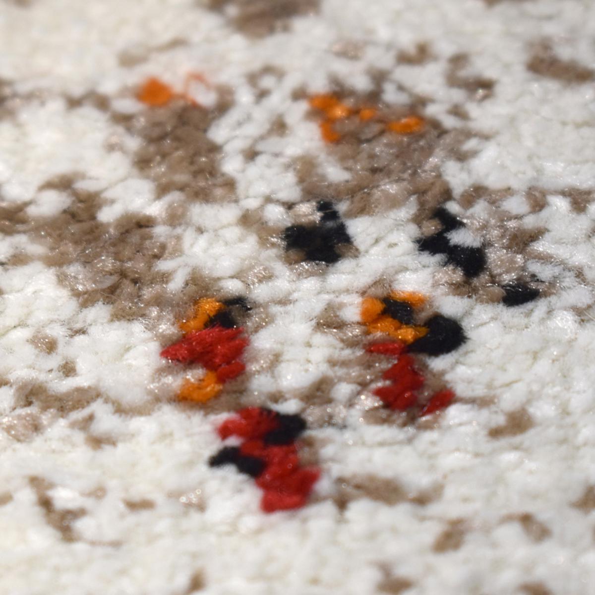 Tapis berbère tissé motifs tribaux LYN8 MORA — vue 4