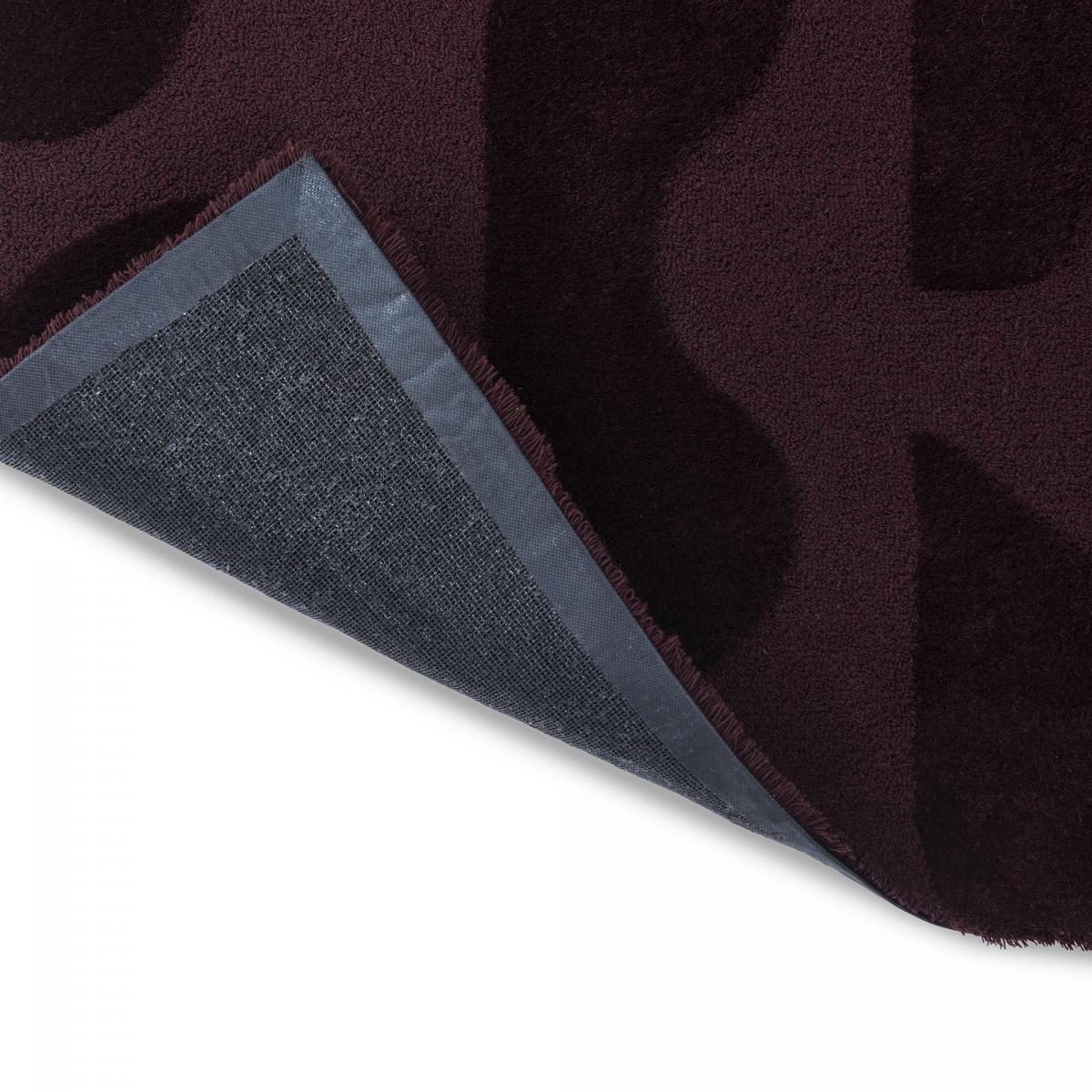 Tapis salon et chambre tufté en laine motif géométrique MURAL — vue 4