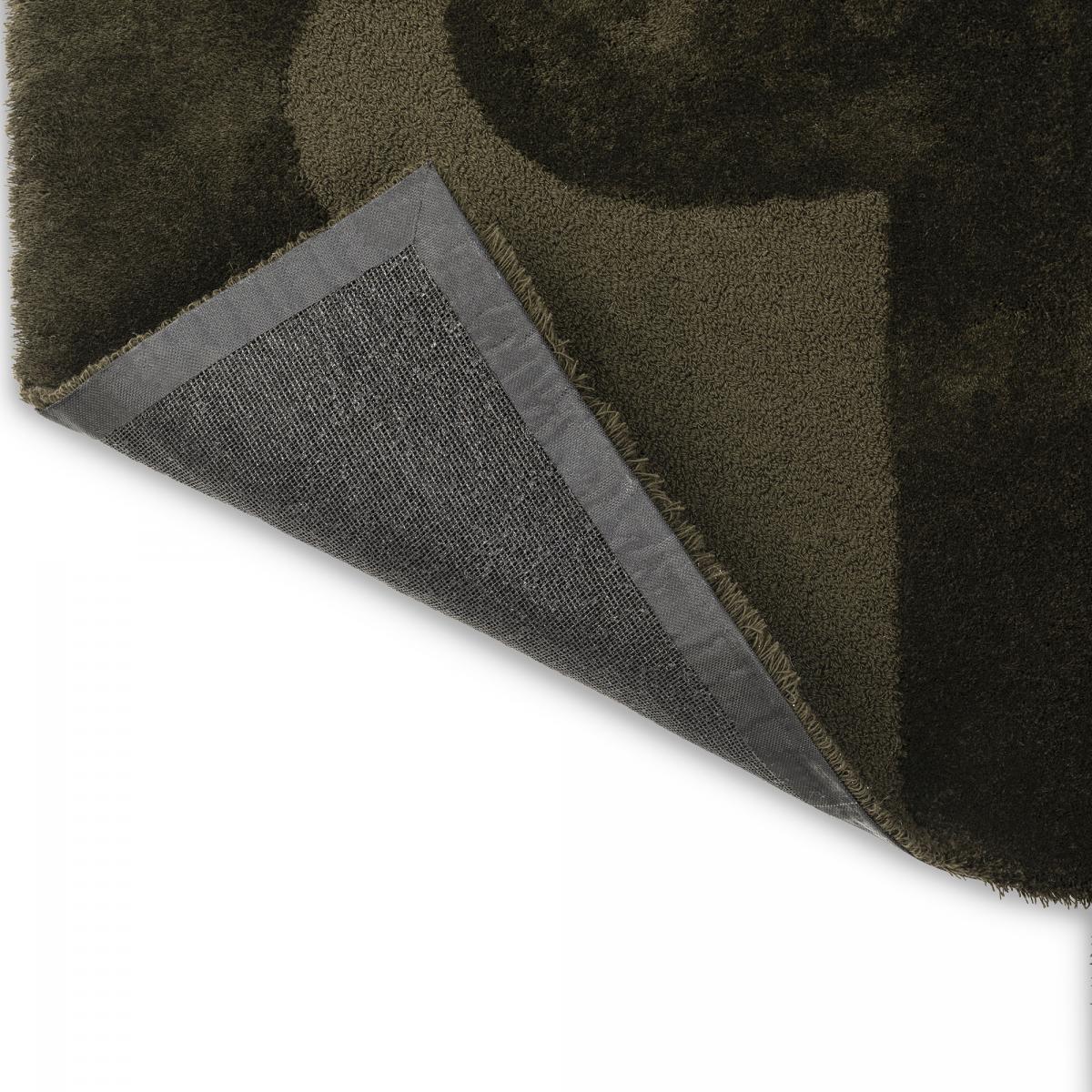 Tapis salon et chambre tufté en laine motif géométrique MURAL SHA — vue 4