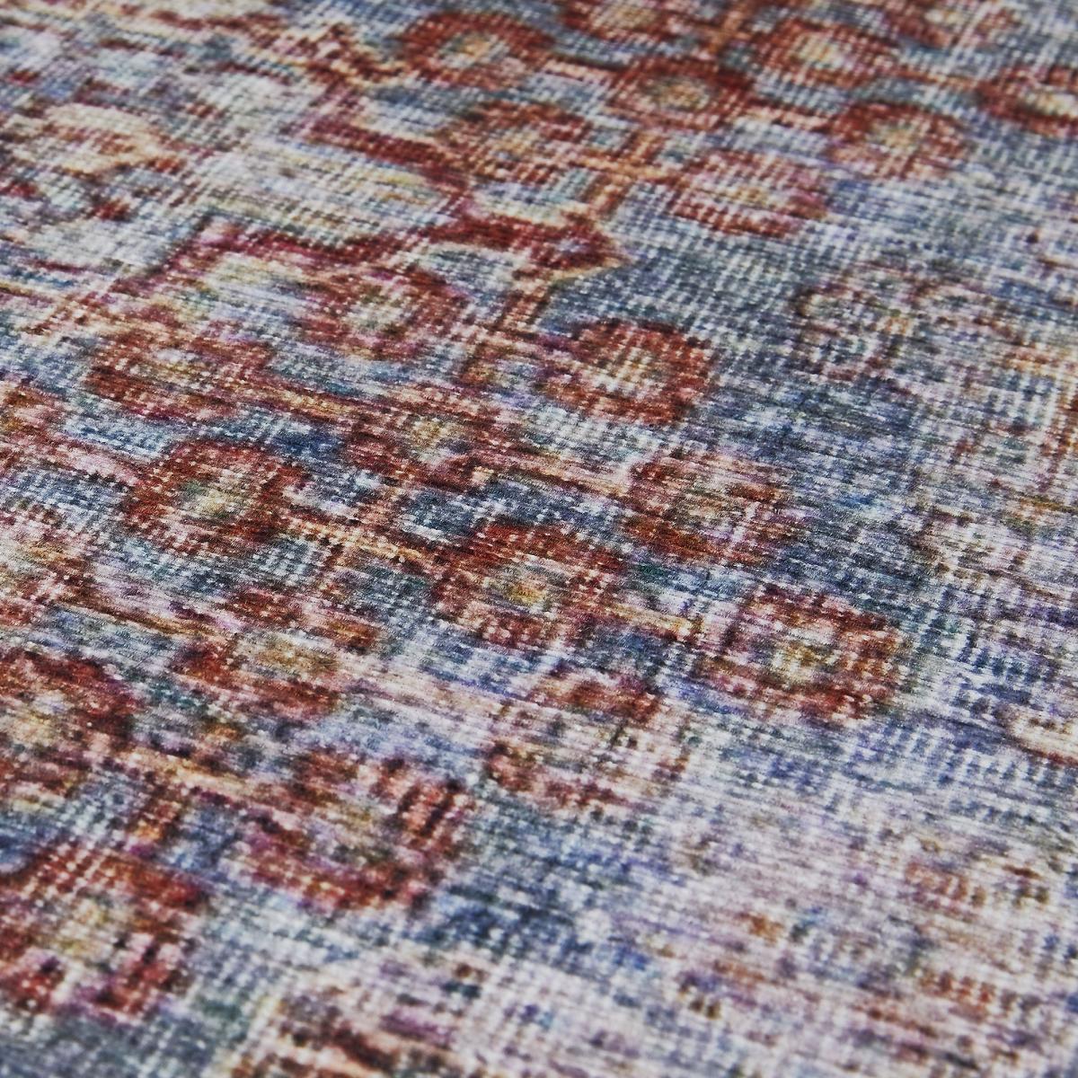 Tapis salon et chambre tissé motif faux uni NIKAL — vue 4