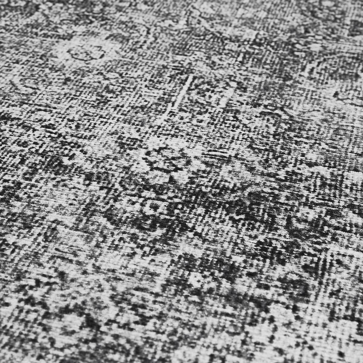 Tapis salon et chambre tissé motif faux uni NIKAL — vue 4