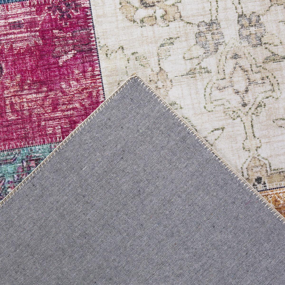 Tapis salon et chambre tissé motif géométrique NIKOL — vue 4