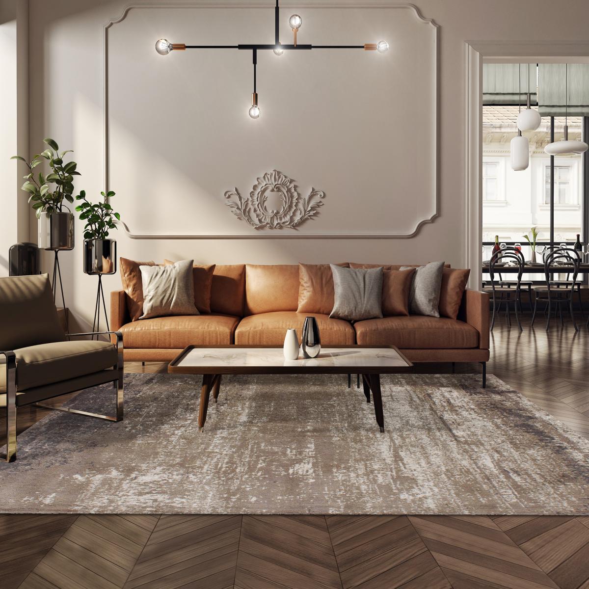 Tapis salon NIYAT , tapis en coton — vue 3