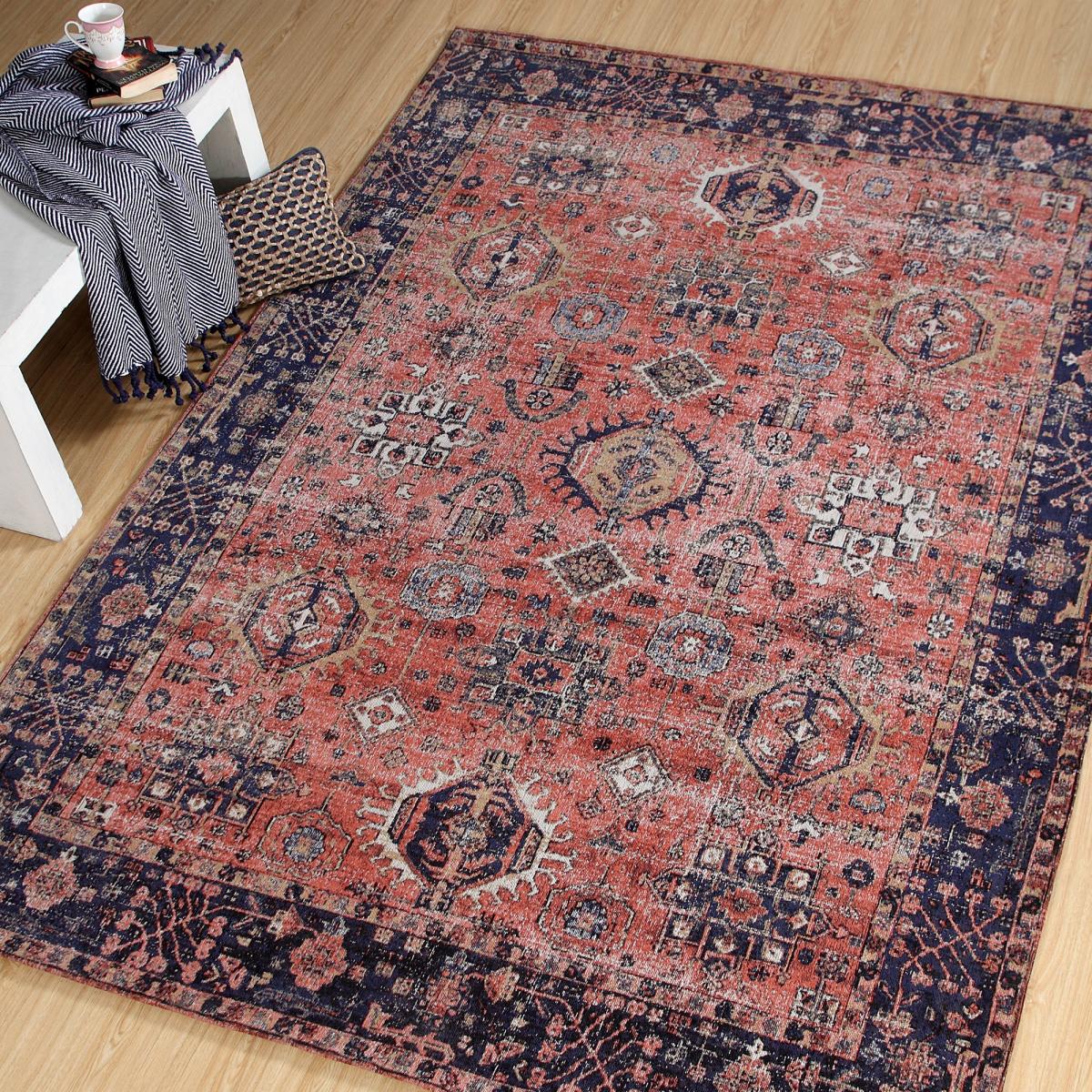 Tapis Orient NOMEDI , tapis en coton — vue 3