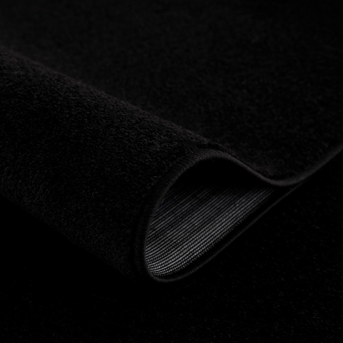 Tapis salon et chambre tissé motif uni NOSSA — vue 5