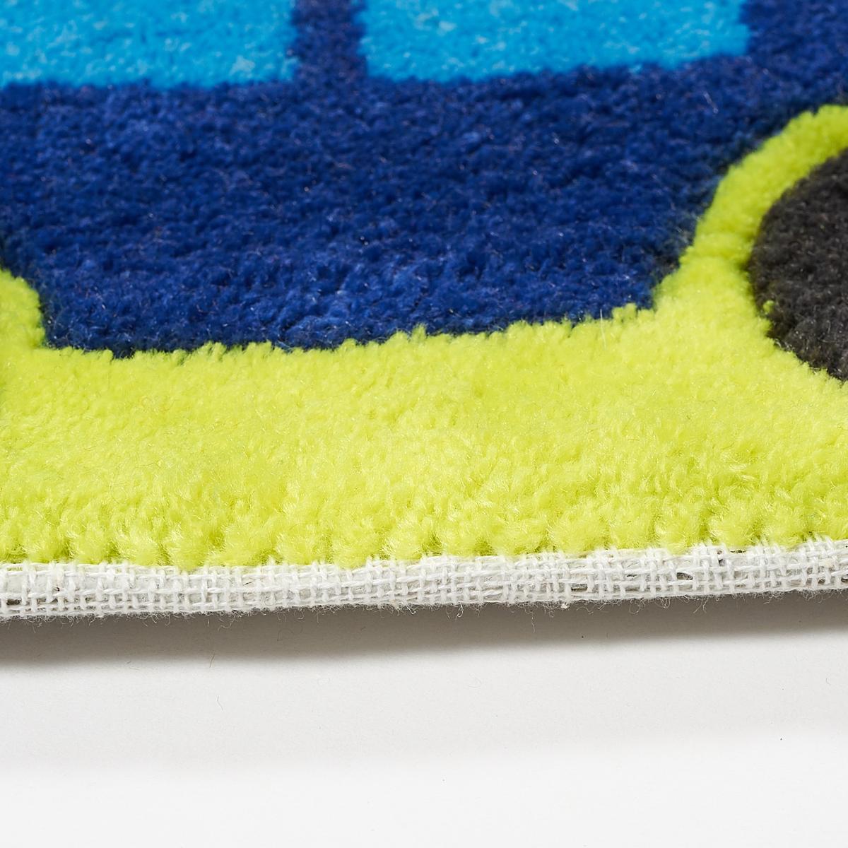 Tapis enfant fait main motif fresque NOSTRADOU — vue 4