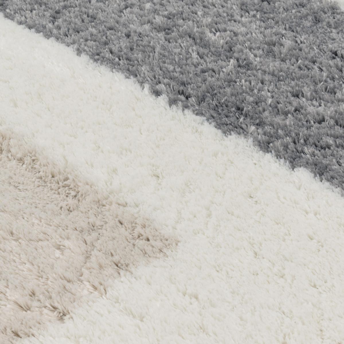 Tapis shaggy tissé motif géométrique NUEVO 1 — vue 5