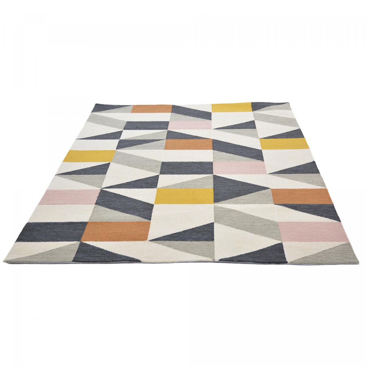 Tapis extérieur tissé kilim rectangle NUEVO — vue 5