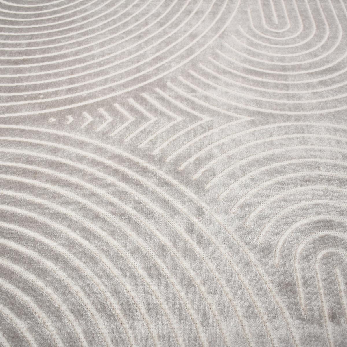 Tapis salon et chambre tissé en viscose motif abstrait OLAN — vue 5