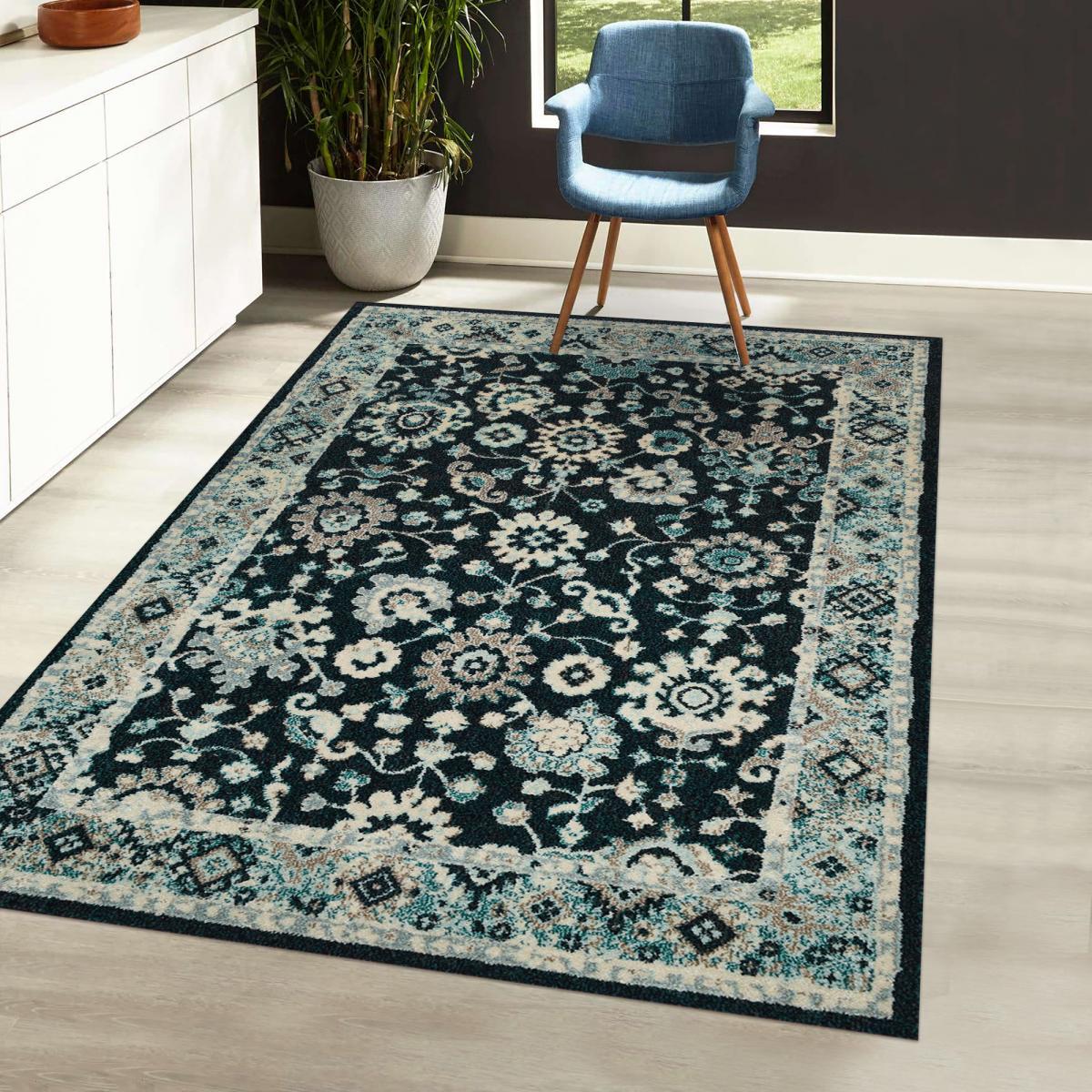 Tapis orient tissé motif classique OLFA — vue 3