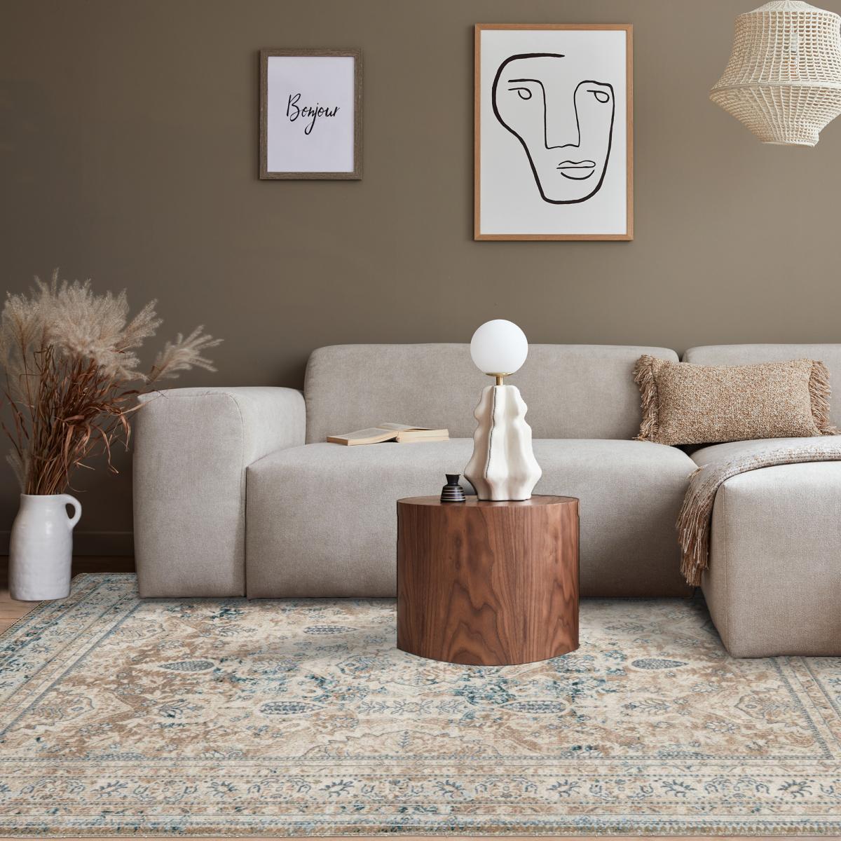 Tapis orient tissé motif classique ORTAGE B — vue 3