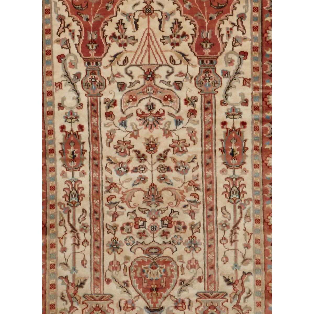 Authentique tapis d'Orient fait main en soie JIHANGIR 42 — vue 6