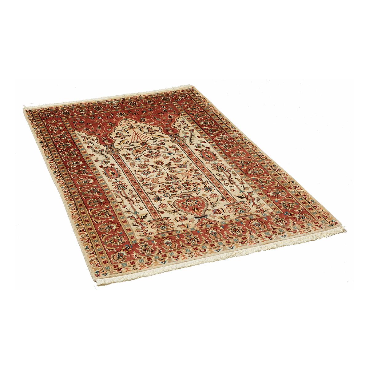Authentique tapis d'Orient fait main en soie JIHANGIR 42 — vue 5