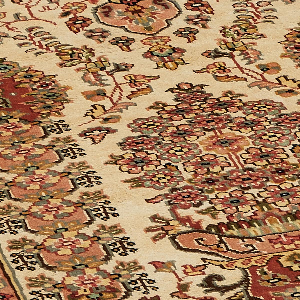 Authentique tapis d'Orient fait main en soie JIHANGIR 52 — vue 6