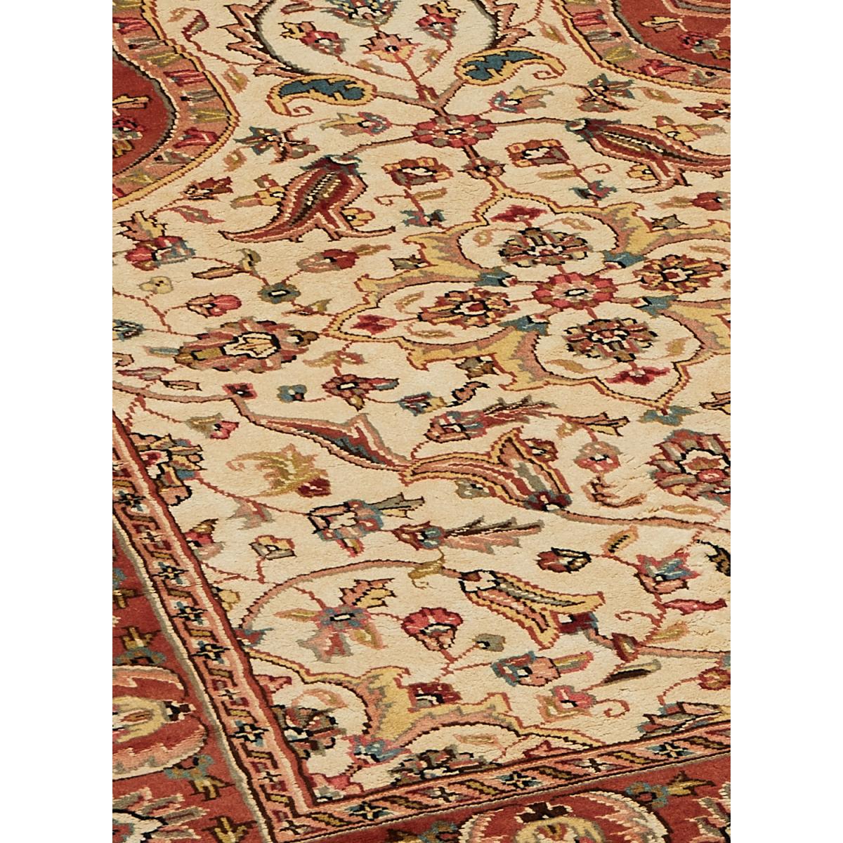 Authentique tapis d'Orient fait main en soie JIHANGIR 65 — vue 4