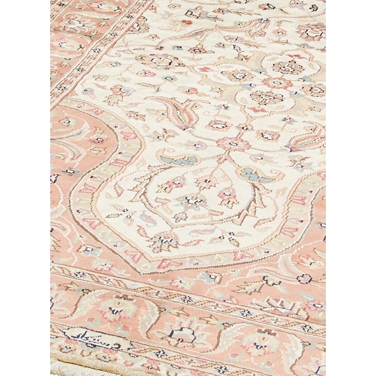 Authentique tapis d'Orient fait main en soie JIHANGIR 65 — vue 6