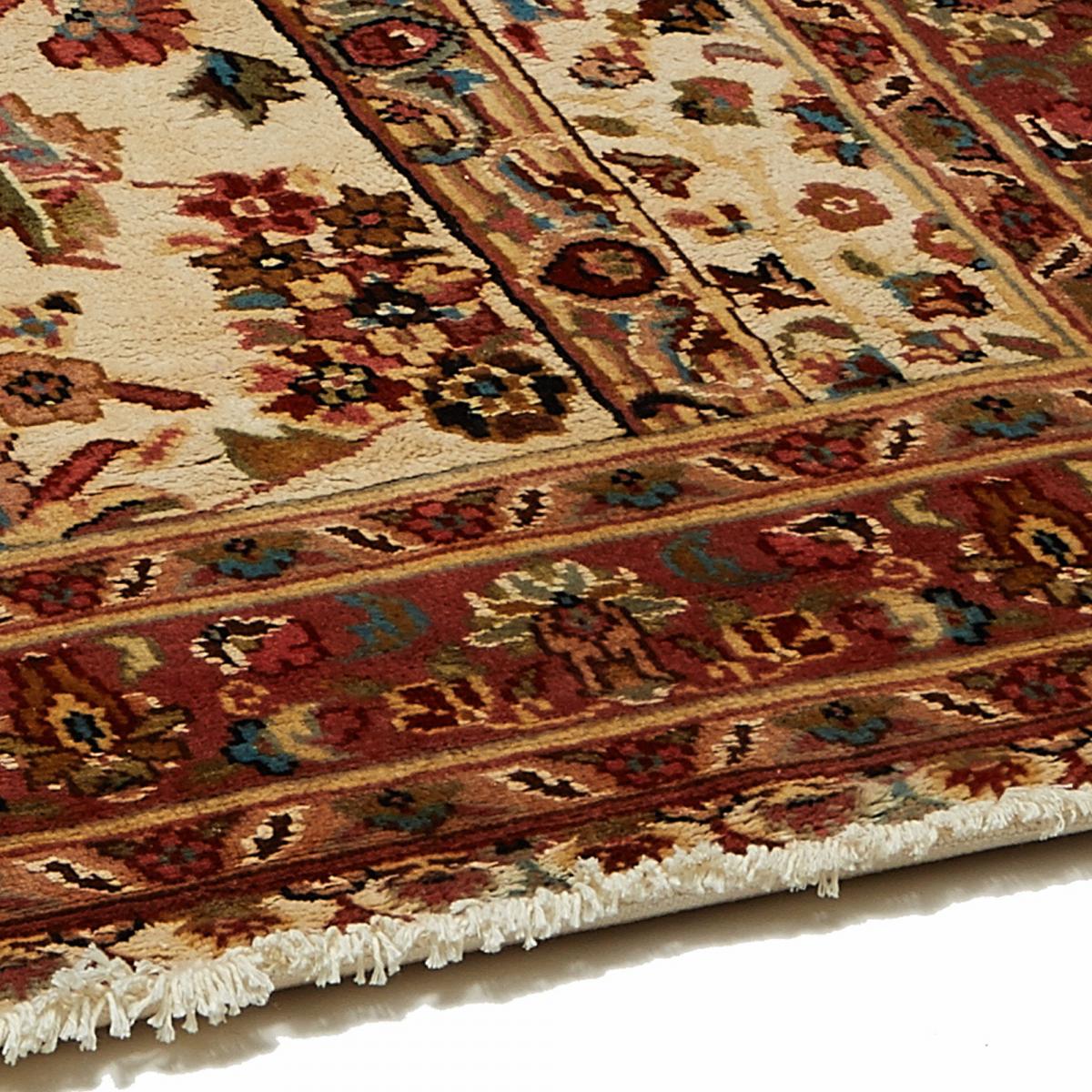 Tapis d'orient Fait main PRESTIGE JIHANGIR 73 1A2T Beige 125x130 en soie — vue 6