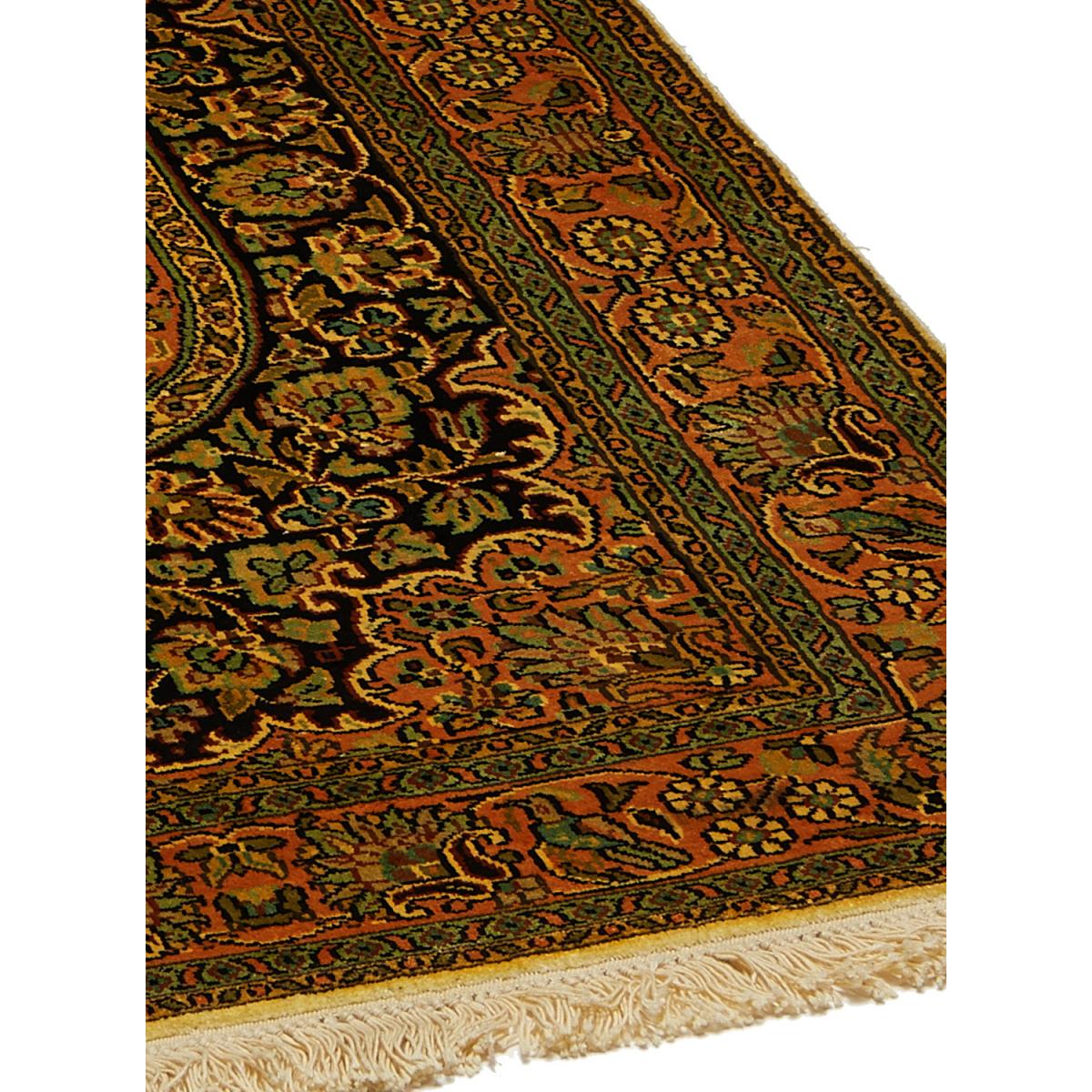 Authentique tapis d'Orient fait main en rayonne CACHEMIR A — vue 6