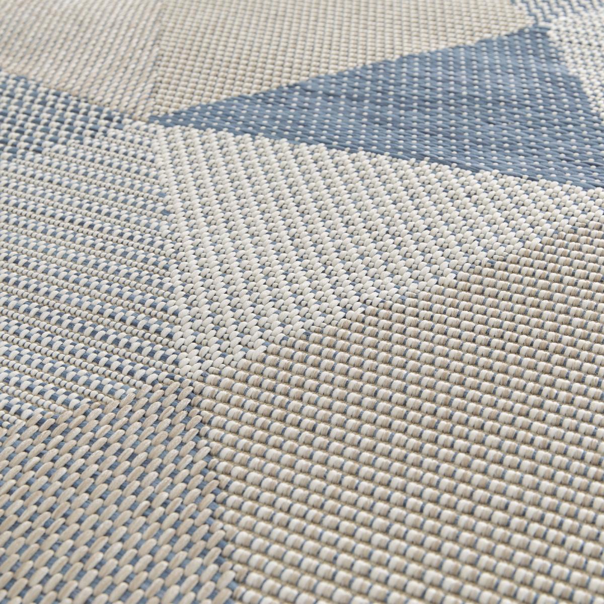 Tapis extérieur tissé kilim rectangle OULENCE 3 — vue 4